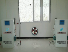 河北电解法二氧化氯发生器 生产厂家 石门县自来水公司蒙泉供水