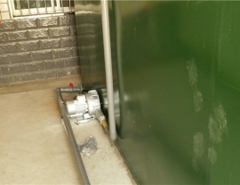 常德汉寿洲口卫生院一体化污水处理设备安装完成